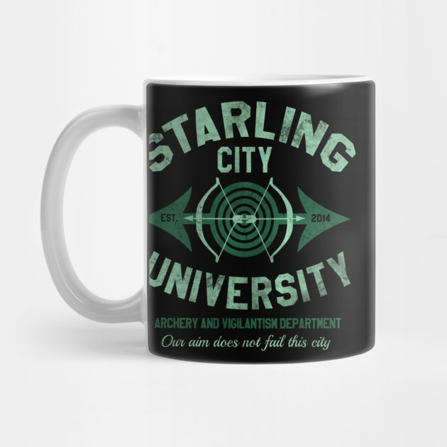 Starling City University by Arinesart